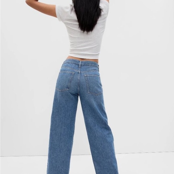 GAP Denim - GAP Blue Flare Wide Leg Jeans